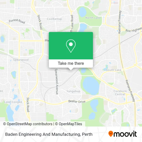 Mapa Baden Engineering And Manufacturing