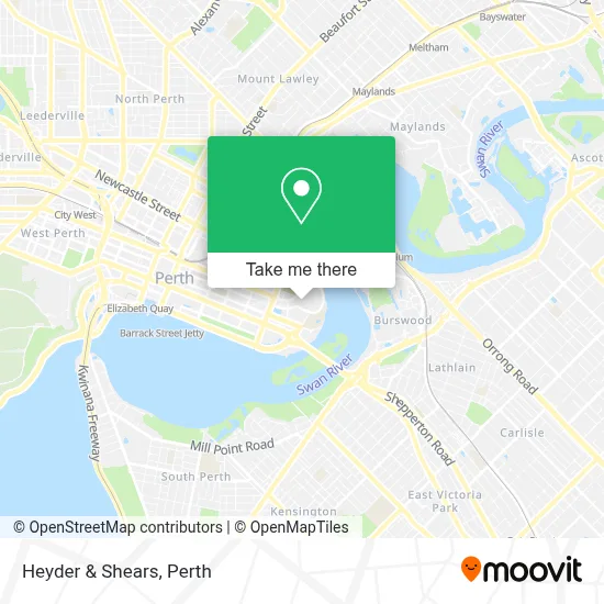 Mapa Heyder & Shears