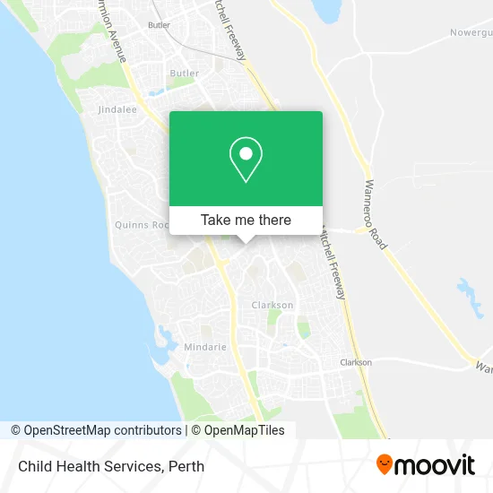 Mapa Child Health Services