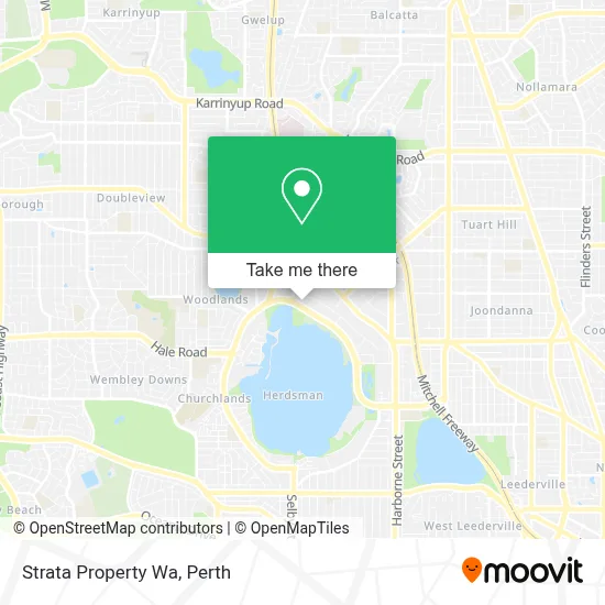 Mapa Strata Property Wa