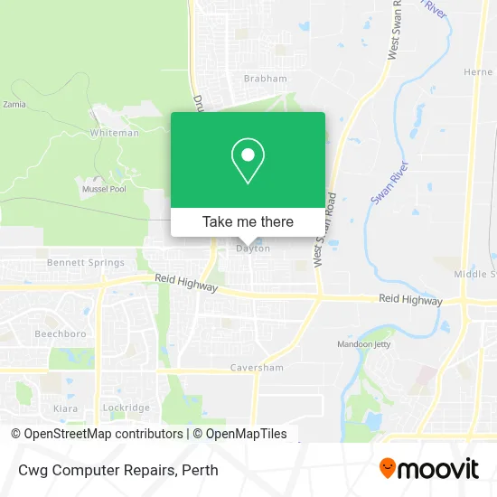 Mapa Cwg Computer Repairs