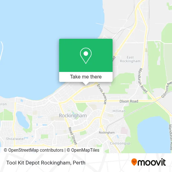 Mapa Tool Kit Depot Rockingham