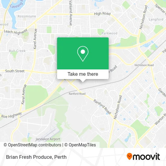Mapa Brian Fresh Produce