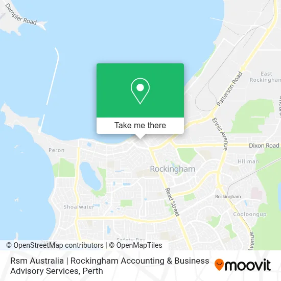 Rsm Australia | Rockingham Accounting & Business Advisory Services map