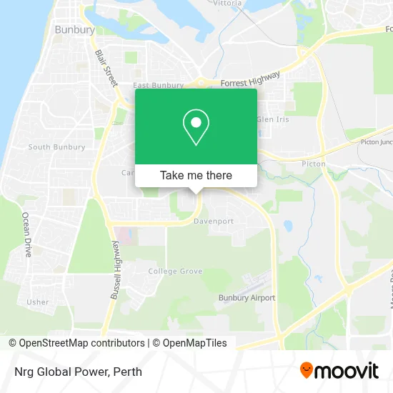 Mapa Nrg Global Power