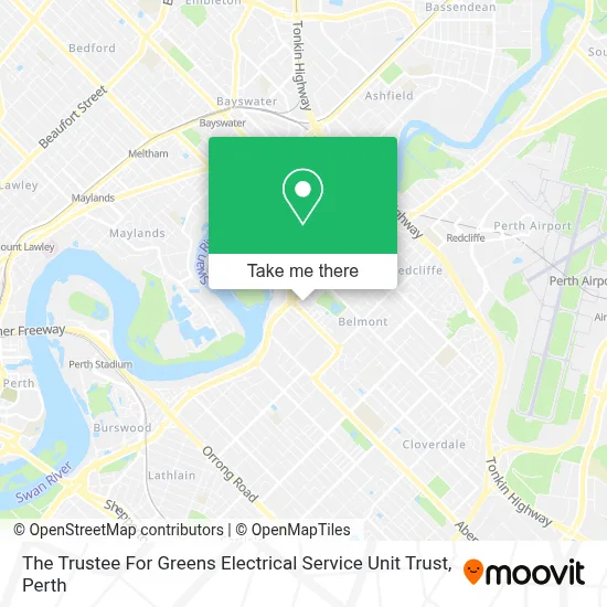 Mapa The Trustee For Greens Electrical Service Unit Trust