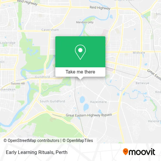 Early Learning Rituals map