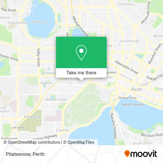 Mapa Pilatesnow