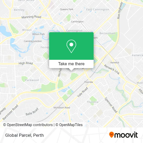 Mapa Global Parcel