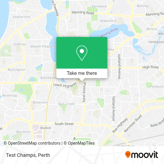 Test Champs map