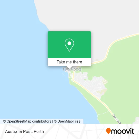 Mapa Australia Post