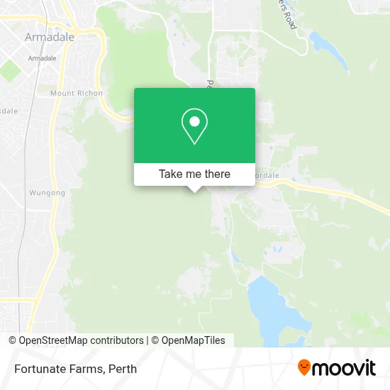 Fortunate Farms map