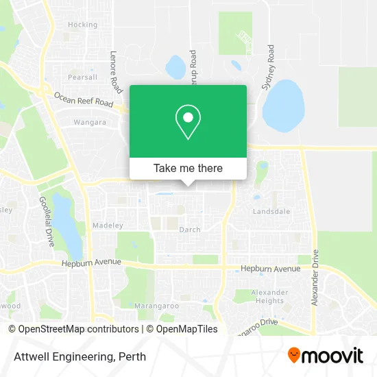 Attwell Engineering map