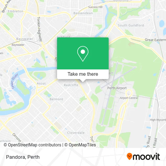 Mapa Pandora