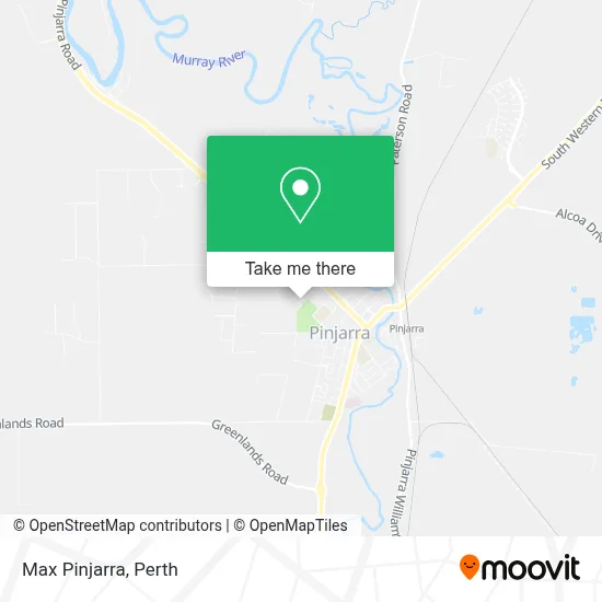 Mapa Max Pinjarra
