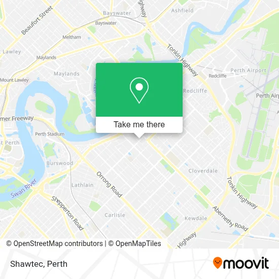 Mapa Shawtec