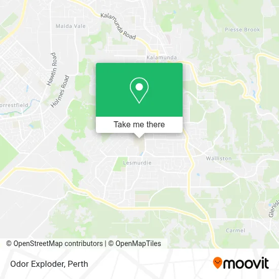 Mapa Odor Exploder