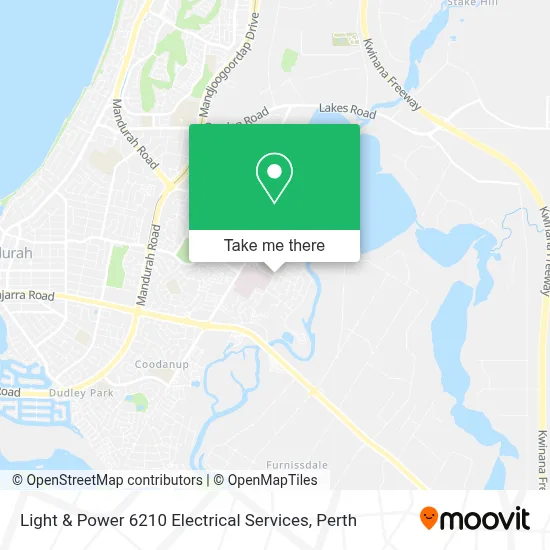 Mapa Light & Power 6210 Electrical Services