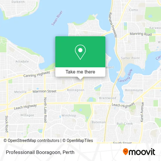 Mapa Professionail Booragoon