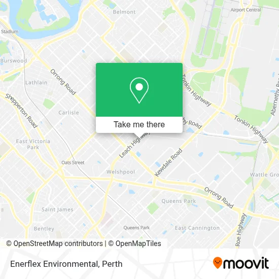 Mapa Enerflex Environmental