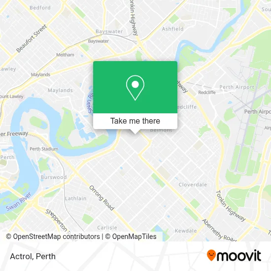 Mapa Actrol
