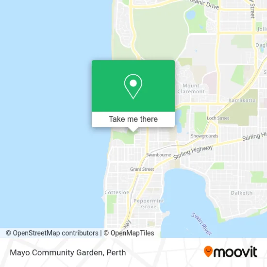 Mapa Mayo Community Garden