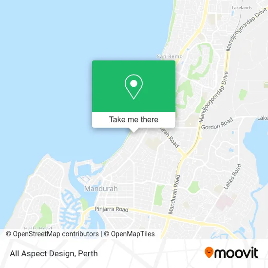 All Aspect Design map