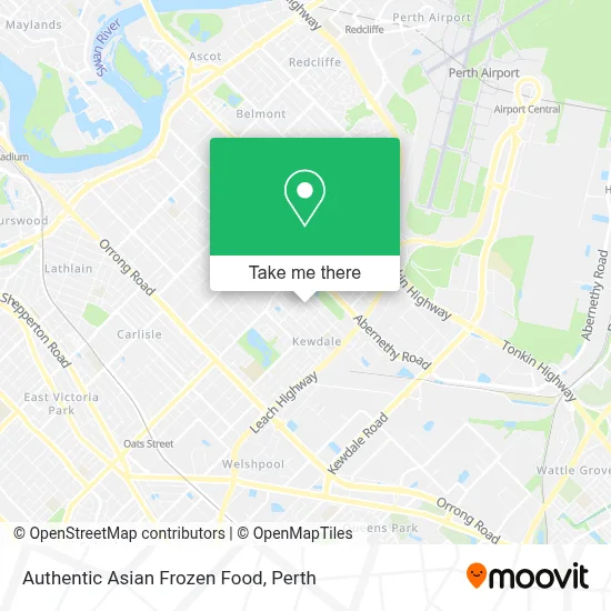 Mapa Authentic Asian Frozen Food