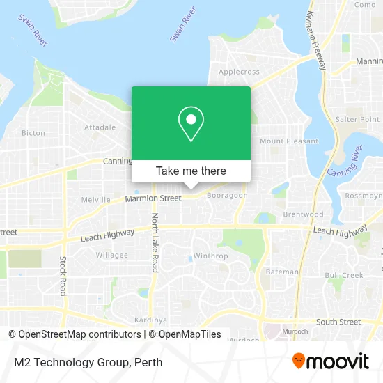 Mapa M2 Technology Group