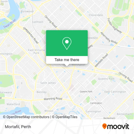 Mapa Mortafil