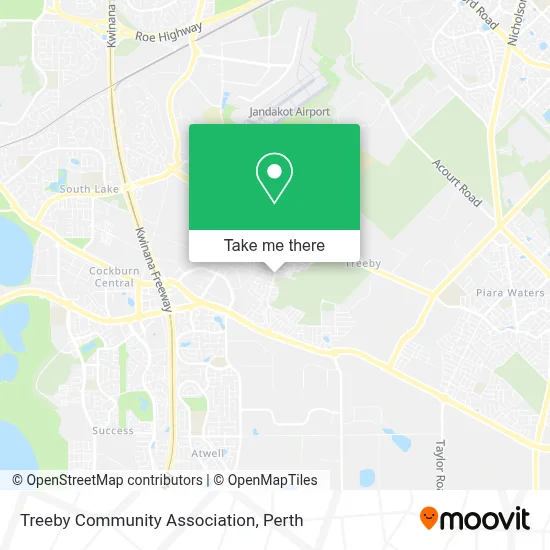 Mapa Treeby Community Association
