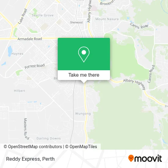 Mapa Reddy Express