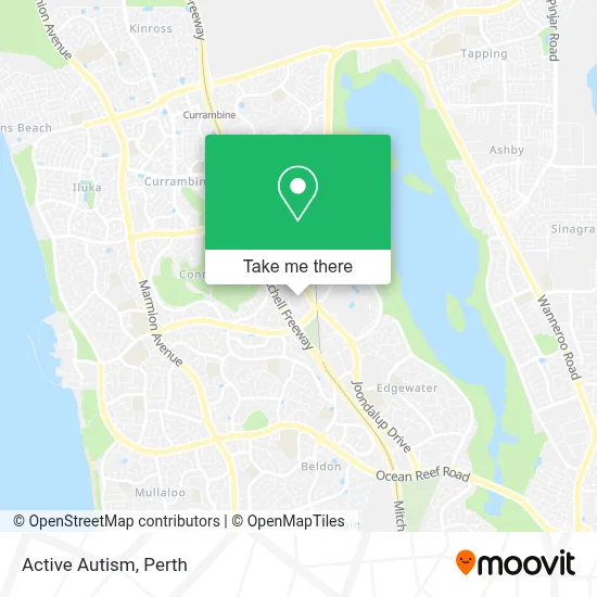 Mapa Active Autism