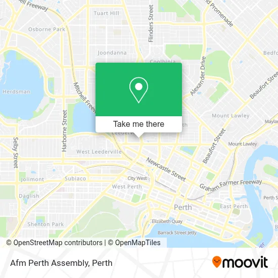 Mapa Afm Perth Assembly