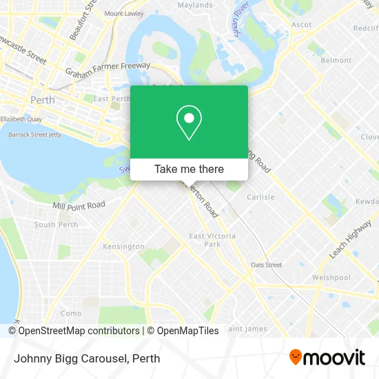 Mapa Johnny Bigg Carousel