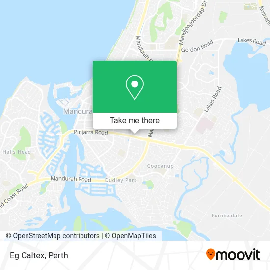 Mapa Eg Caltex