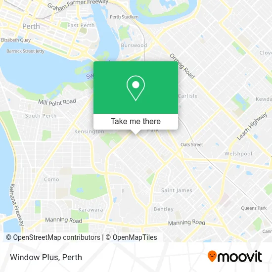 Window Plus map