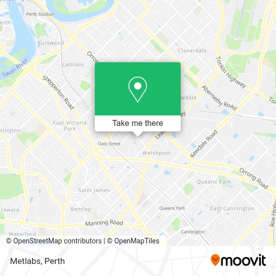 Mapa Metlabs