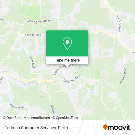 Tedmac Computer Services map