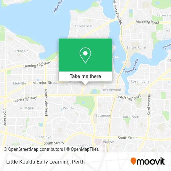 Mapa Little Koukla Early Learning