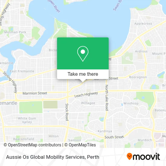 Mapa Aussie Os Global Mobility Services