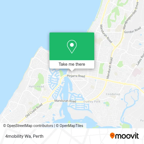 Mapa 4mobility Wa
