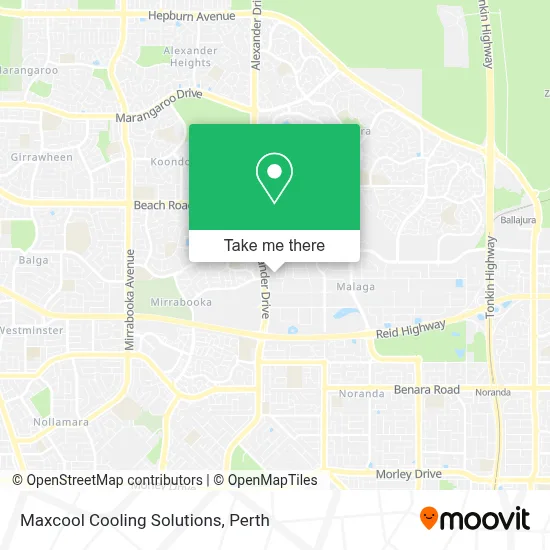 Mapa Maxcool Cooling Solutions