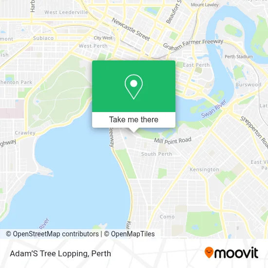 Mapa Adam’S Tree Lopping