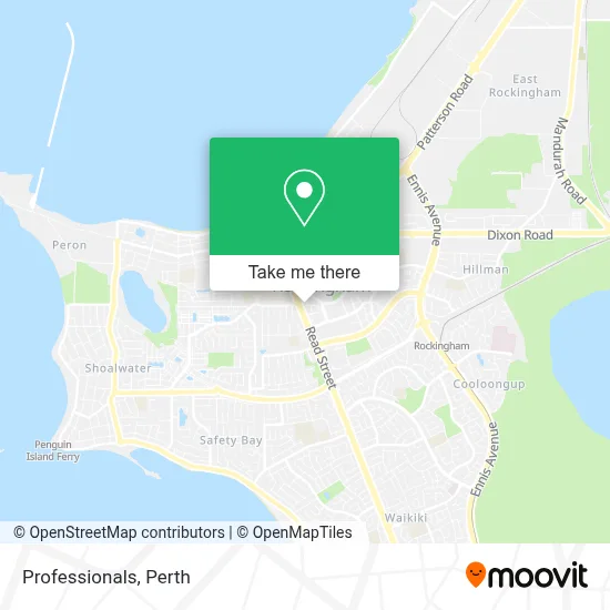 Professionals map