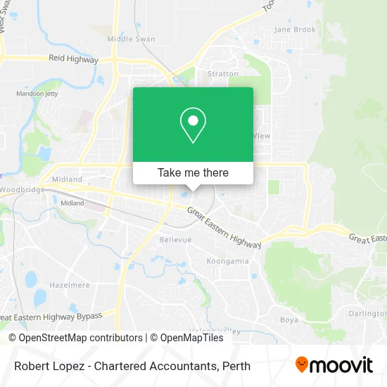 Mapa Robert Lopez - Chartered Accountants