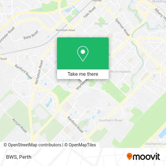 Mapa Bws