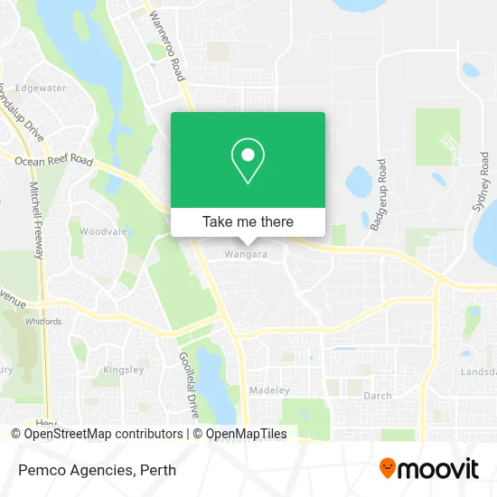 Mapa Pemco Agencies