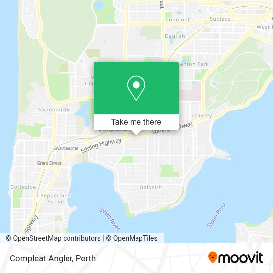 Mapa Compleat Angler
