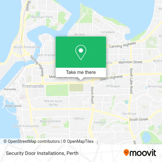 Mapa Security Door Installations